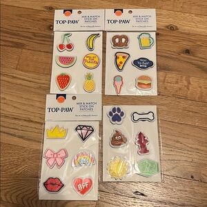 Colorful Mix & Match Patches Set NEW